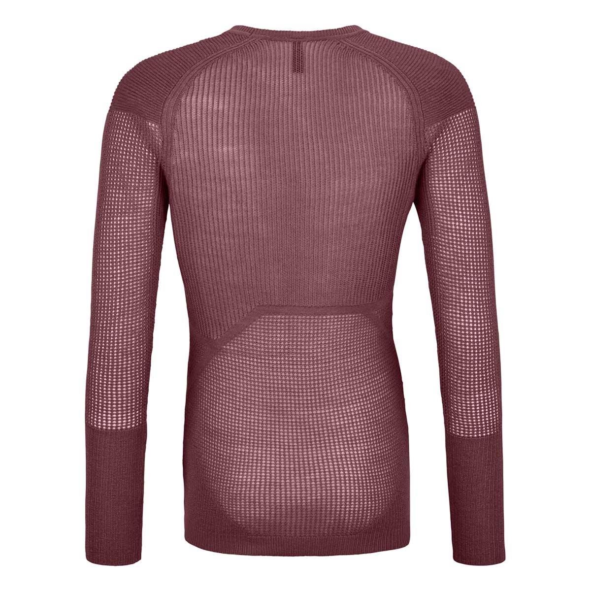 Ortovox Merino Thermovent Long Sleeve Top Women's in Mountain Rose